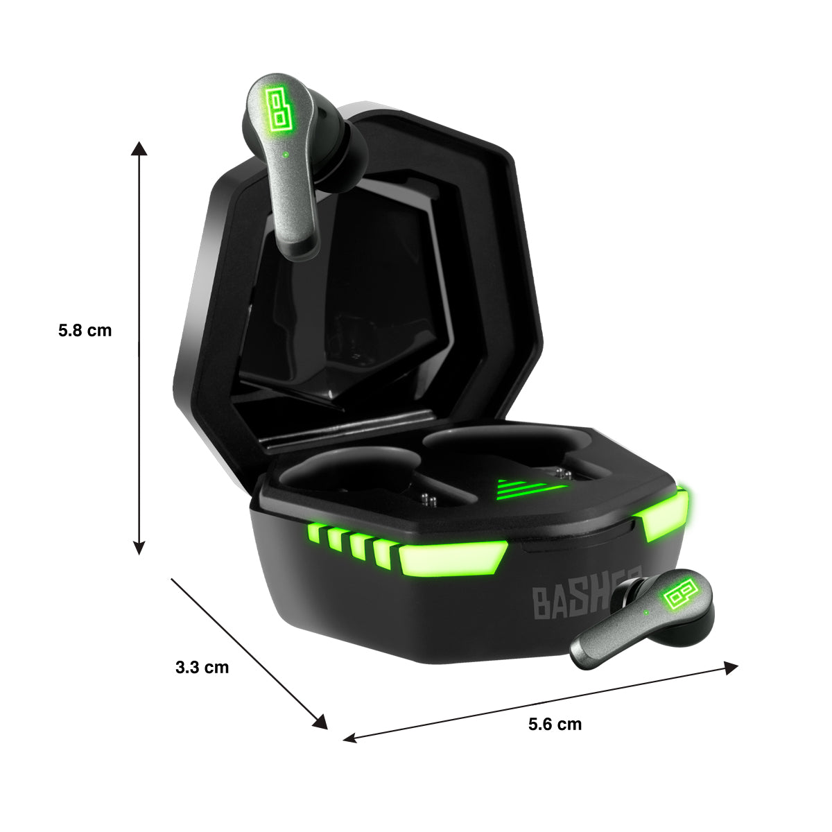 Audífonos True Wireless Bluetooth gamer manos libres 10 m