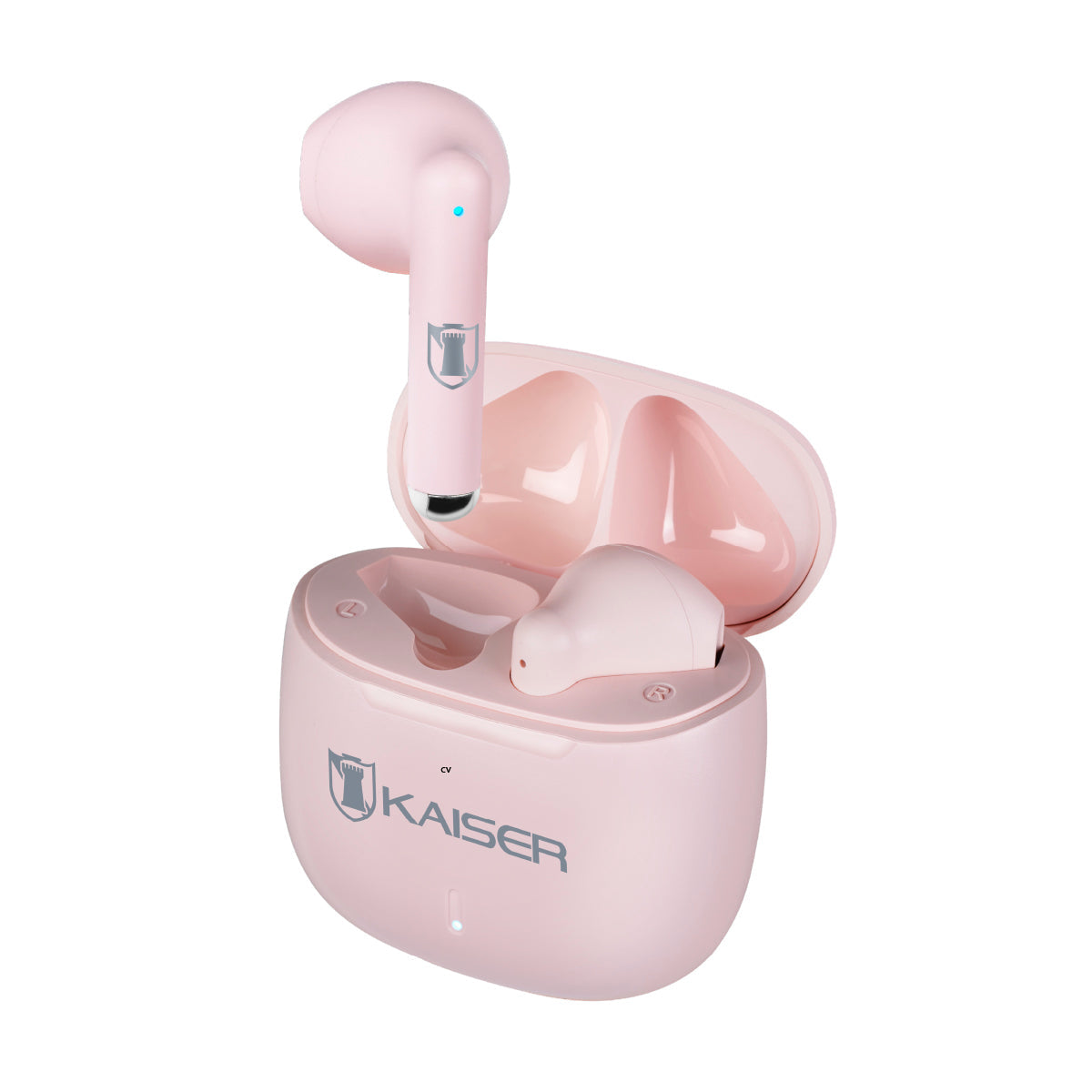 Audífonos True Wireless con batería recargable, rosa