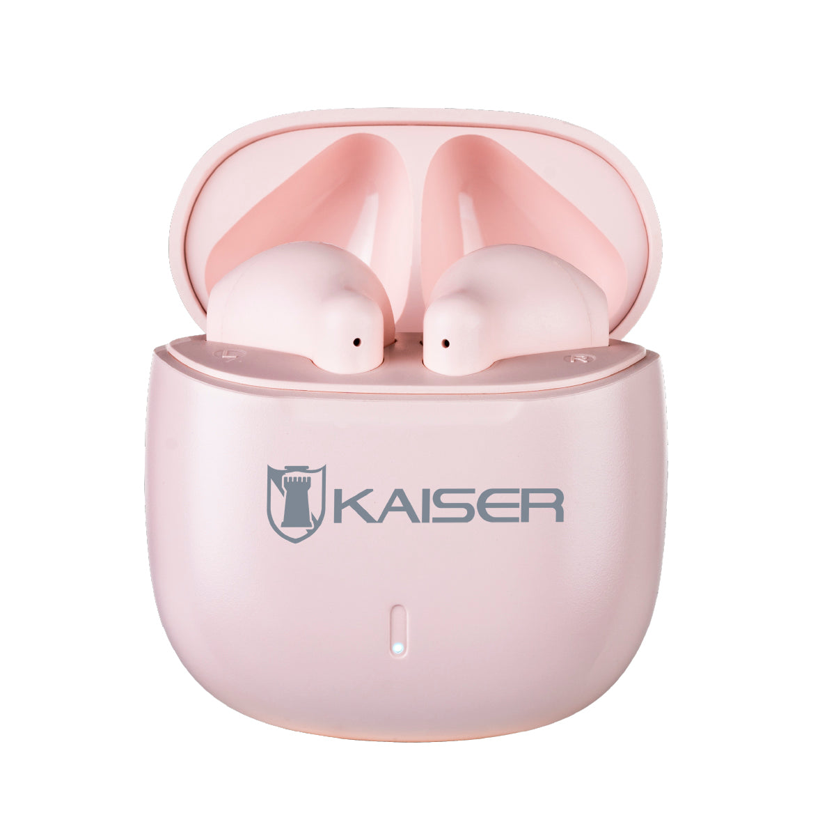 Audífonos True Wireless con batería recargable, rosa