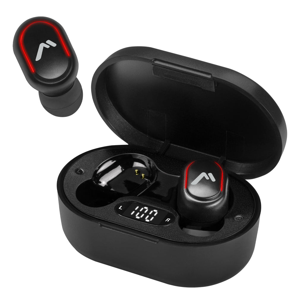 Audífonos True Wireless Bluetooth 5.3 con led indicador