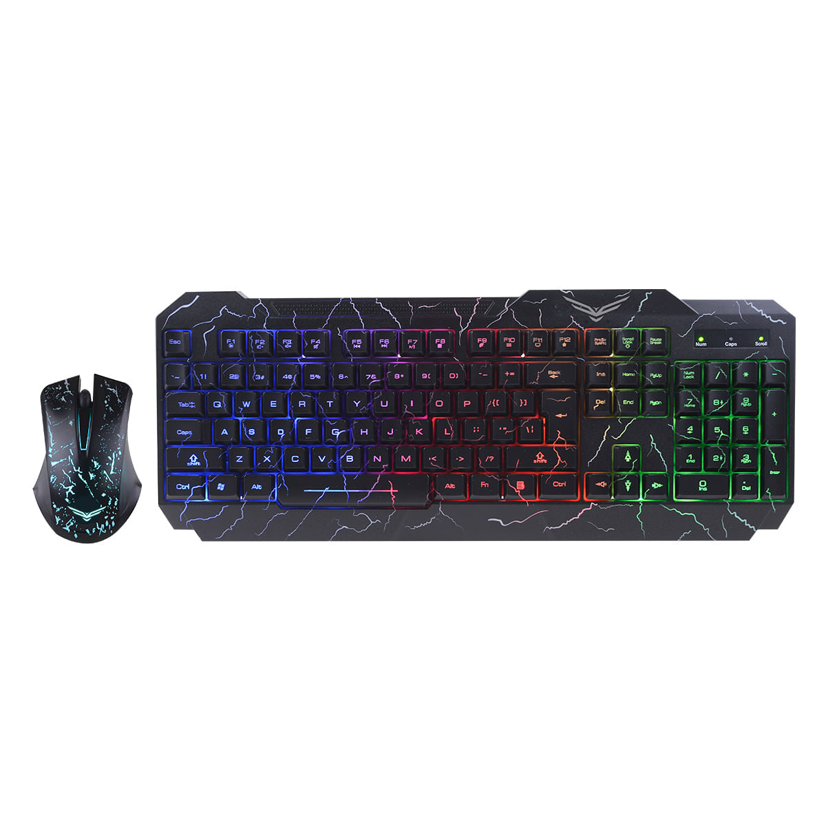 Naceb Tecnología Kit Gamer Mouse Y Teclado Na-633