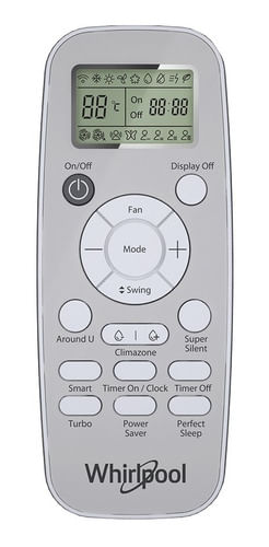 Minisplit Whirlpool Inverter 1 Tonelada Frío/Calor Blanco