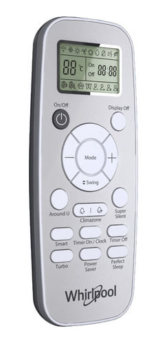 Minisplit Whirlpool Inverter 2 Toneladas Frío/Calor Blanco