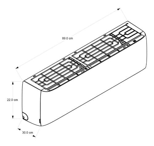 Minisplit Whirlpool Inverter 1.5 Toneladas Solo Frío Blanco