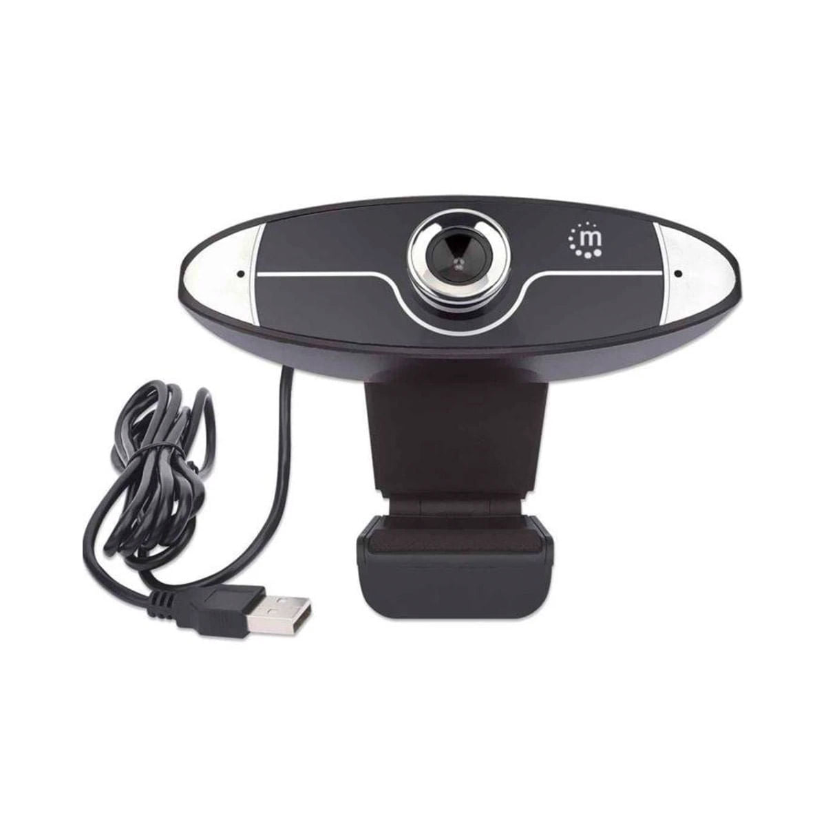 Manhattan Cámara web HD 720p con micrófono, USB
