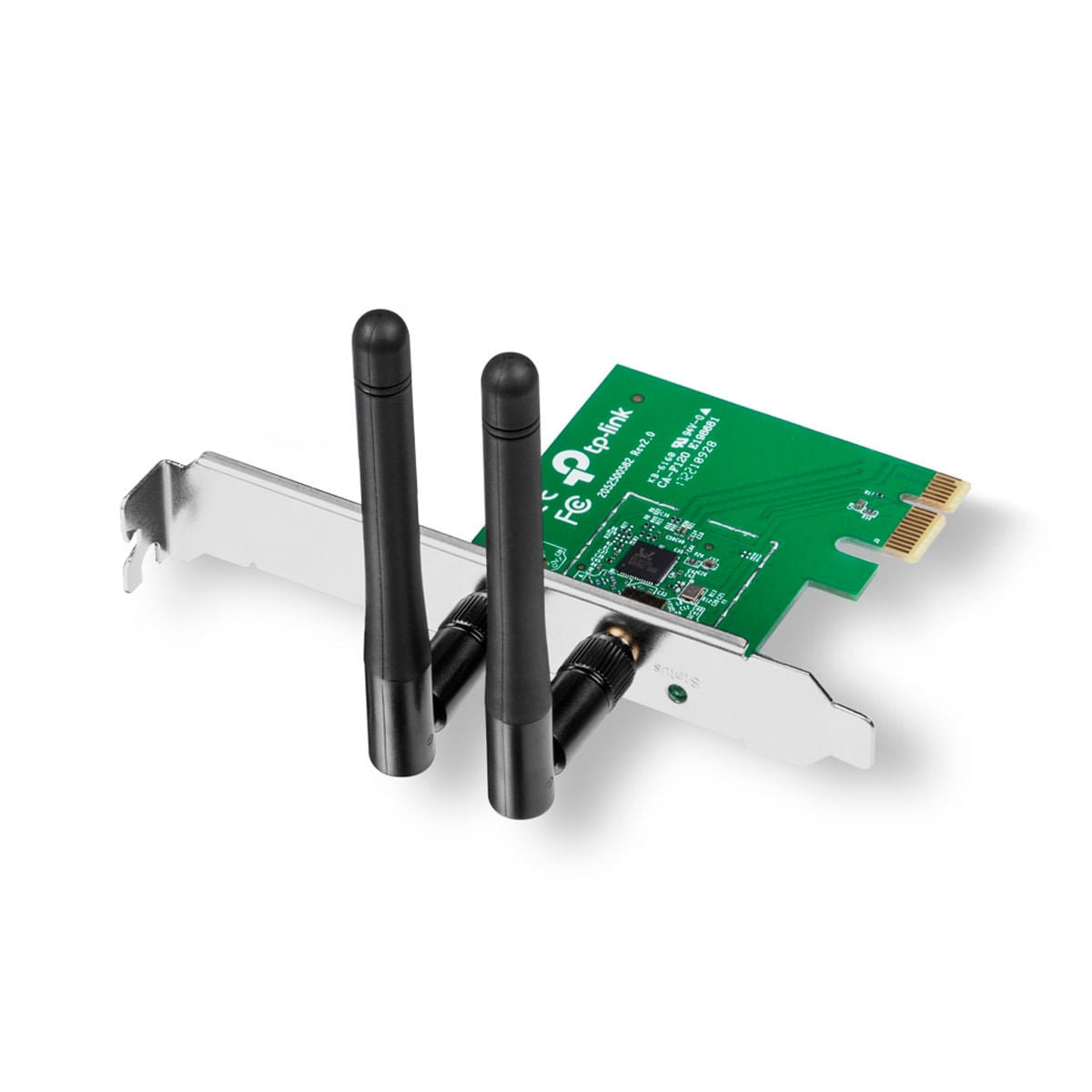 TP-Link Tarjeta de red inalámbrica 2 Antenas WiFi 4 300Mbps TL-WN881ND